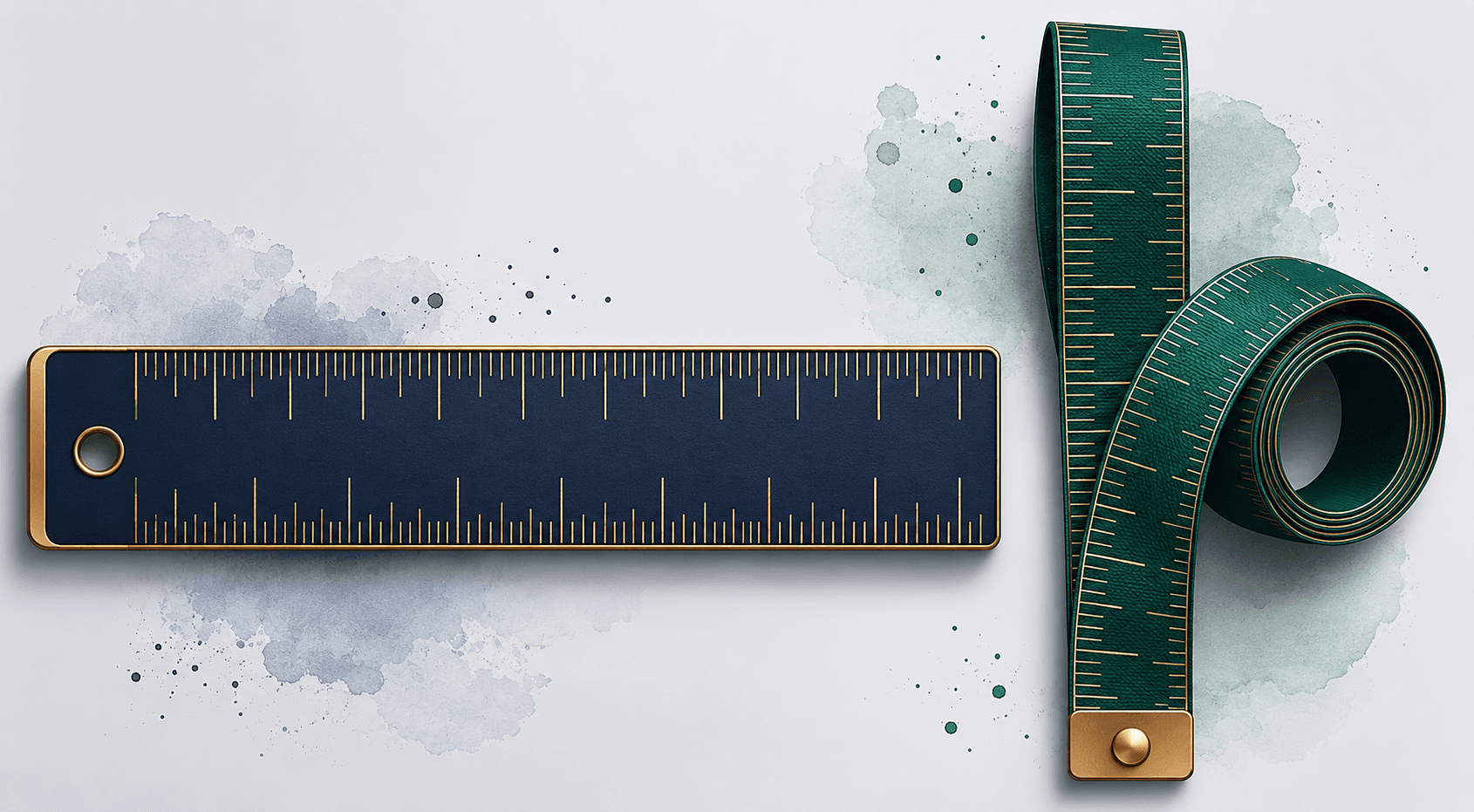 Length conversion chart: metric to imperial